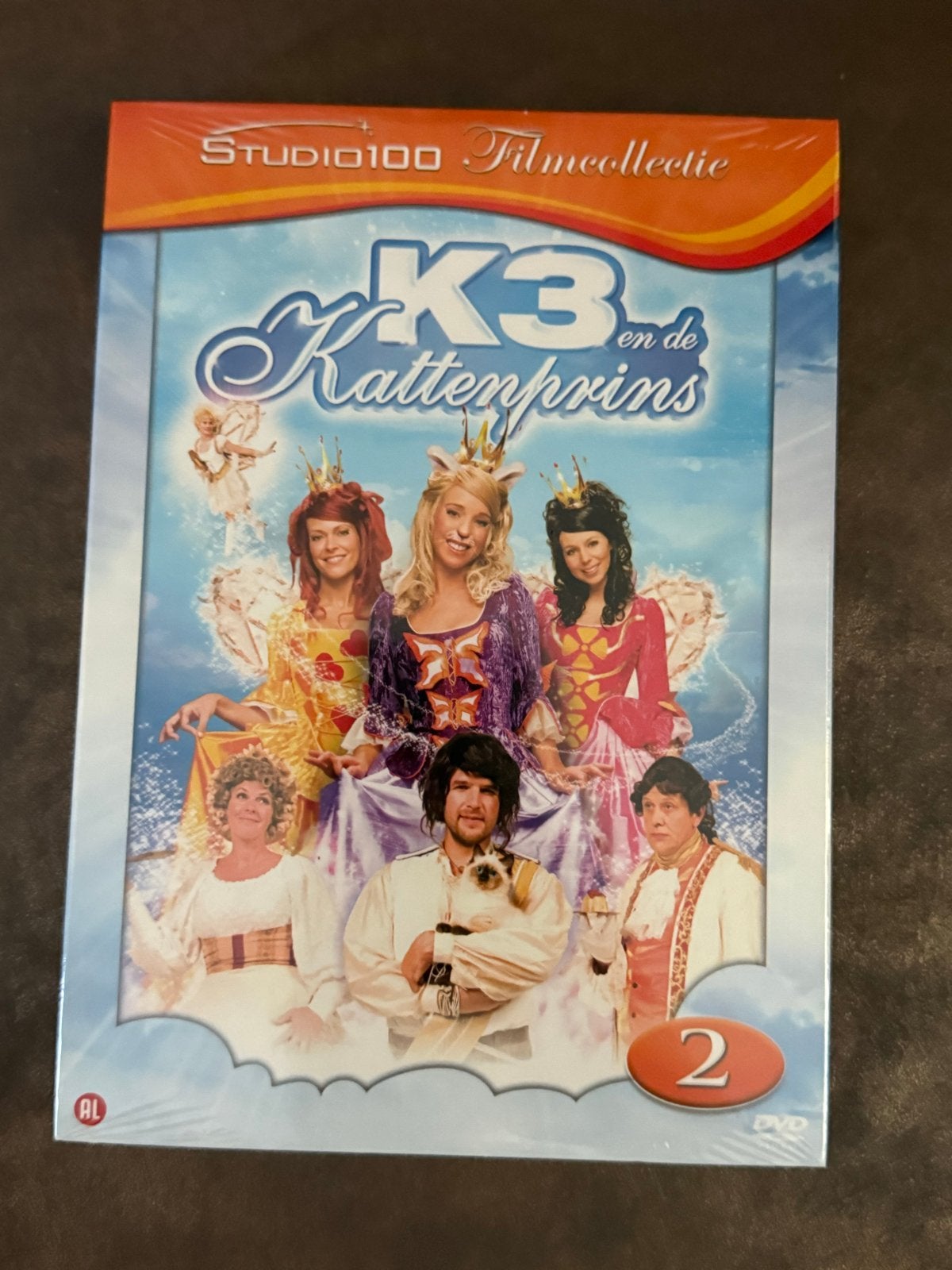 K3 en de Kattenprins DVD - Studio100 Filmcollectie, Avontuur, Alle leeftijden, Ophalen of Verzenden, Nieuw in verpakking