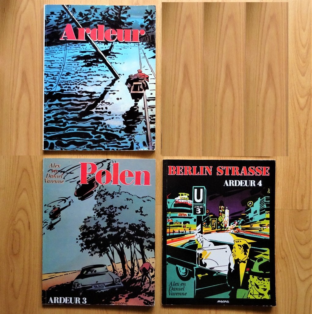 Ardeur, 3 stripboeken, Boeken, Meerdere stripboeken, Ophalen of Verzenden, Gelezen
