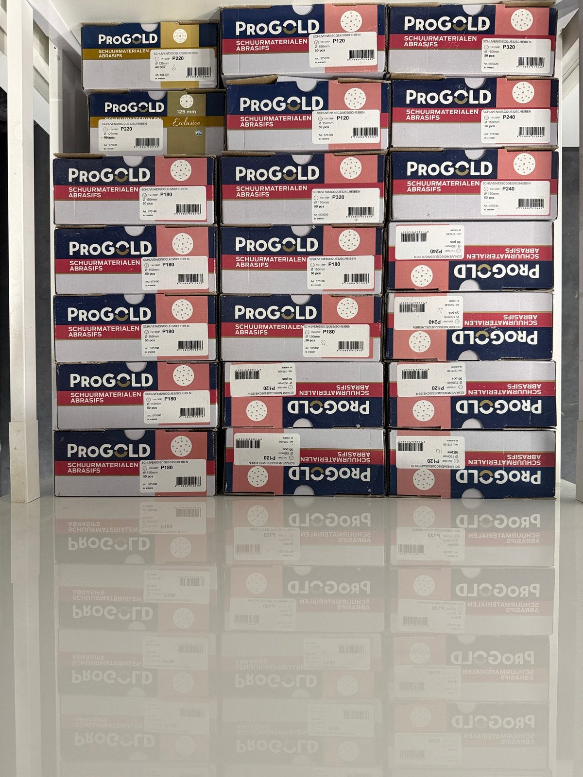 PROGOLD Schuurmaterialen - Diverse korrelgroottes, Ophalen, Nieuw