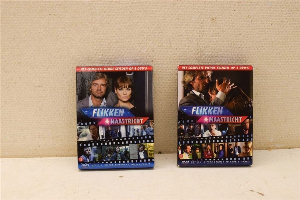 Flikken Maastricht de complete vier seizoenen op 13 DVD 4831, Ophalen of Verzenden, Gebruikt