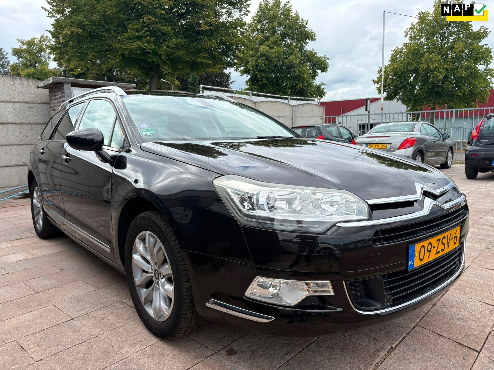 Citroen C5 Tourer 1.6 THP Collection|Vol Opties, Auto's, Citroën, Voorwielaandrijving, Euro 5, Gebruikt, Zwart