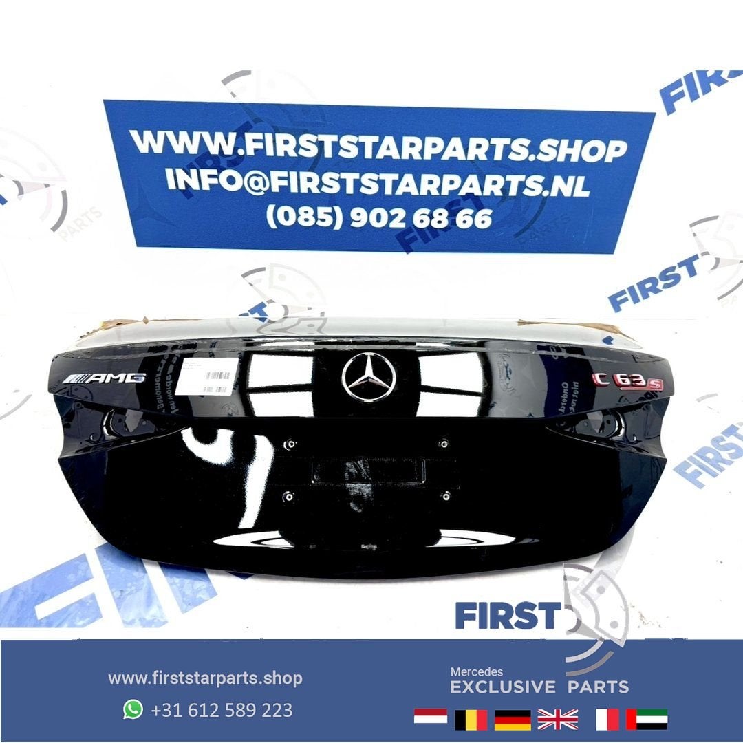 W206 C KLASSE ACHTERKLEP C63 AMG A2067500400 KOFFERKLEP C43, Gebruikt, Ophalen of Verzenden, Achter, -