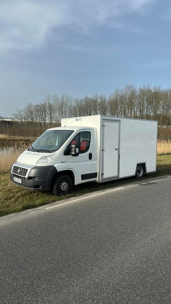 Mmbs fiat ducato 2014 foodtruck.Transport wagen 77.000 km, Euro 5, Stof, Zwart, Wit