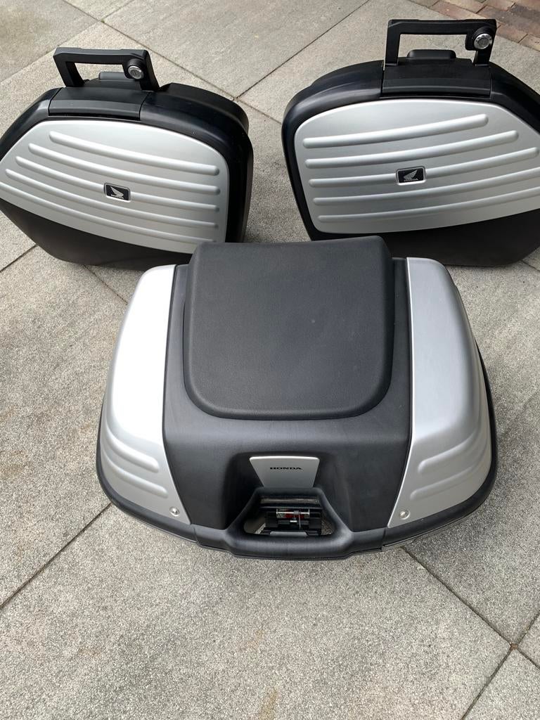 Motorkofferset Honda, Motoren, Accessoires | Koffers en Tassen, Gebruikt, Ophalen