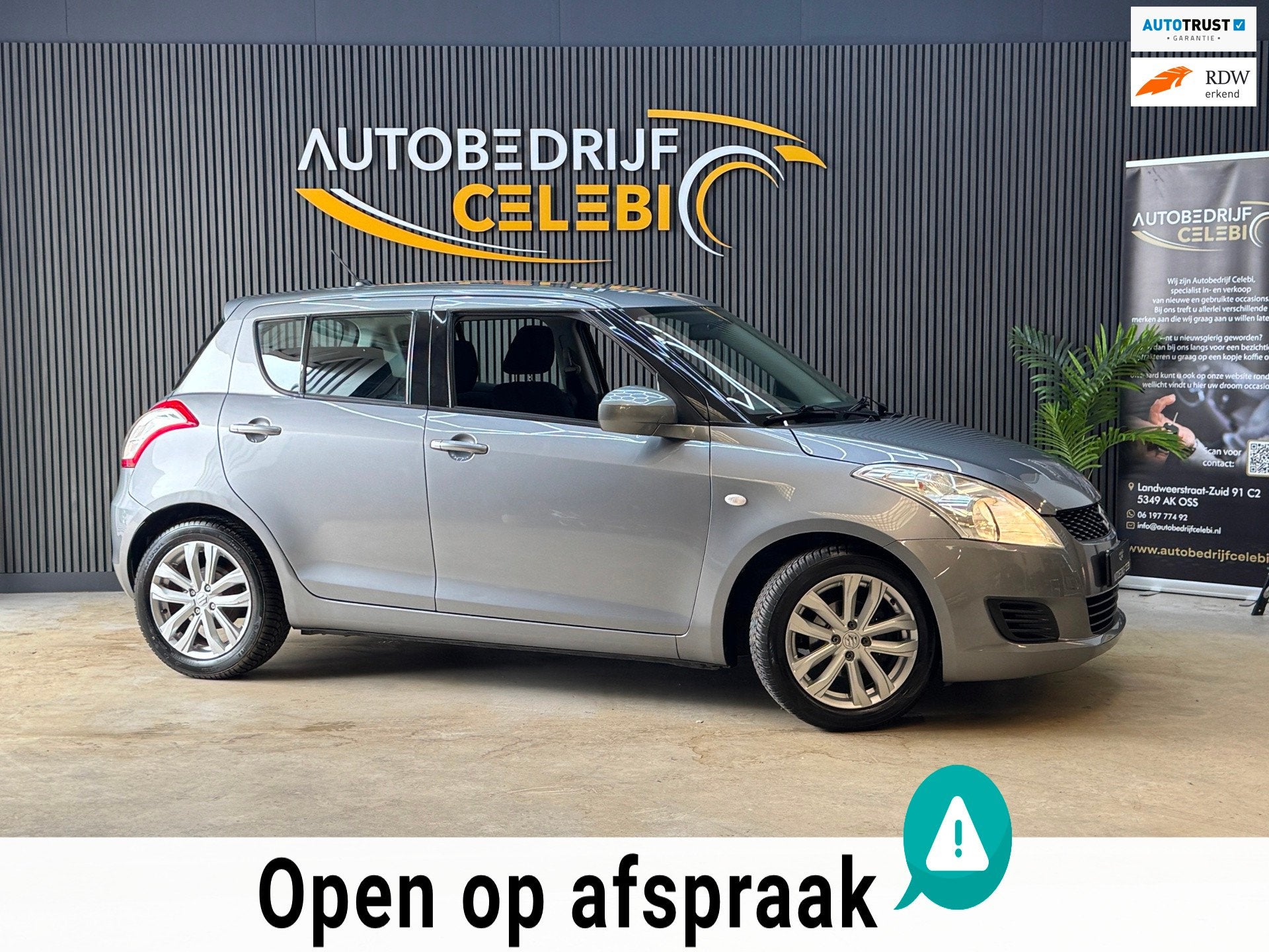 Suzuki Swift 1.2 Comfort 2011 GRIJS AUT|AIRCO|ELEKTRRAMEN, Auto's, Stof, 4 cilinders, 965 kg, Swift