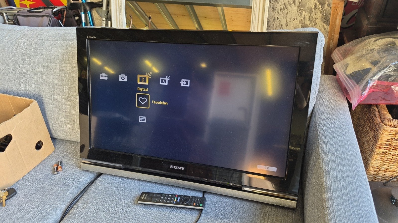 Sony KDL-32W4000 LCD TV - Goede staat, Audio, Tv en Foto, Televisies, 50 Hz, Info.nl@sony.com, Sony, Sony