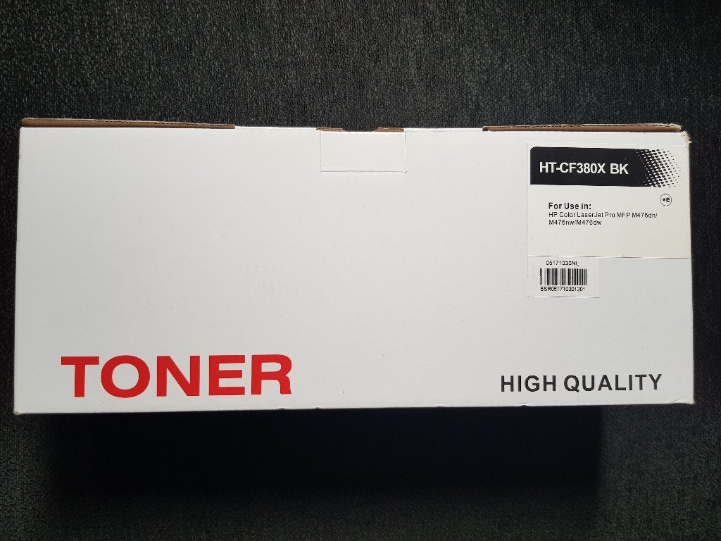 TONER HIGH QUALITY HT-CF380X BK, Ophalen of Verzenden, Nieuw, Toner, HP