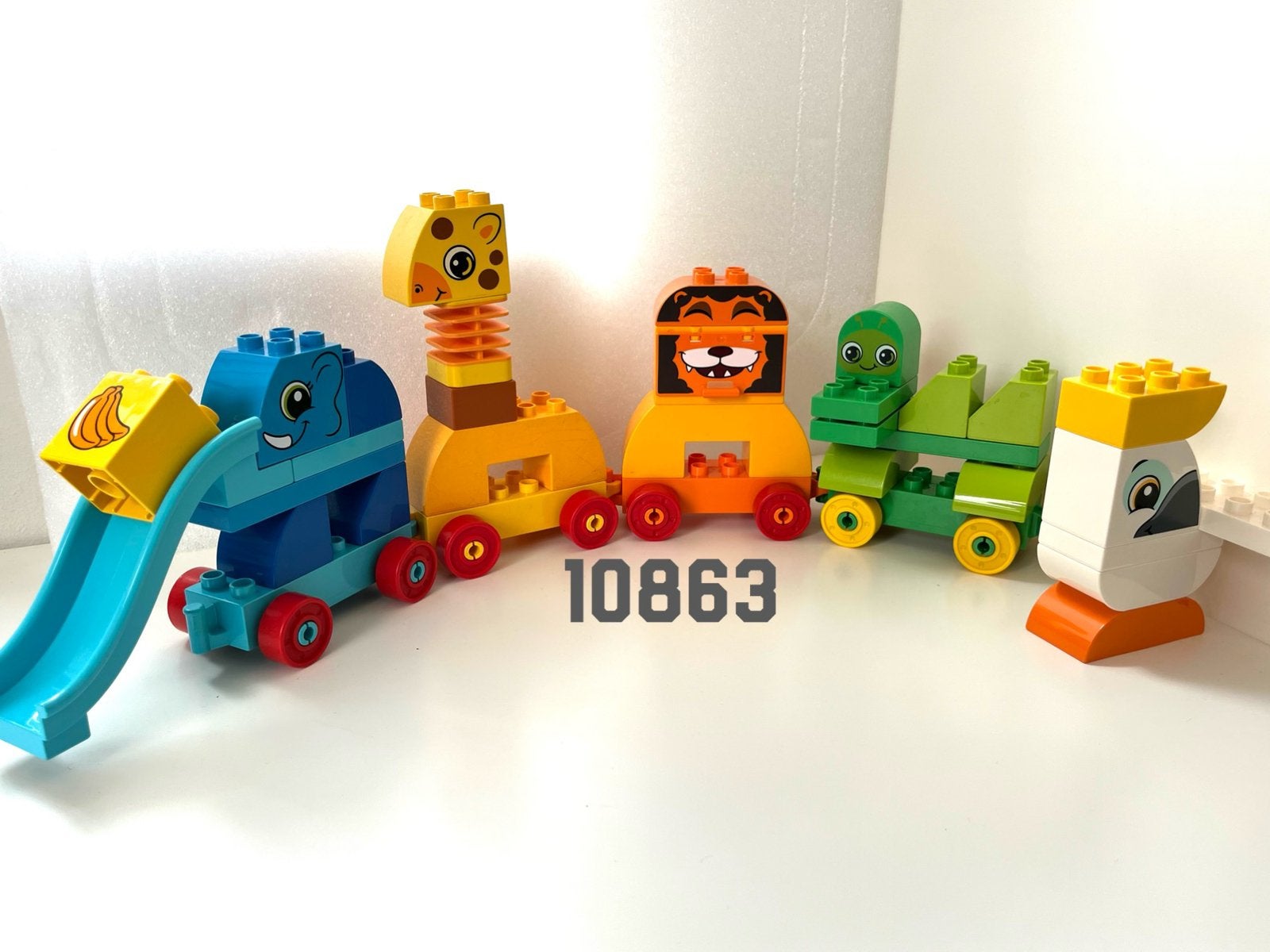 Lego Duplo 10863 - Mijn Eerste DierenTrein, Ophalen of Verzenden, Gebruikt, Duplo