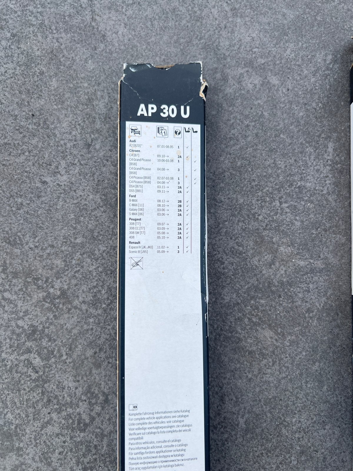 Bosch Aerotwin ruitenwissers AP30U, AP18U, AP24U, Auto-onderdelen, Ophalen of Verzenden, Overige automerken