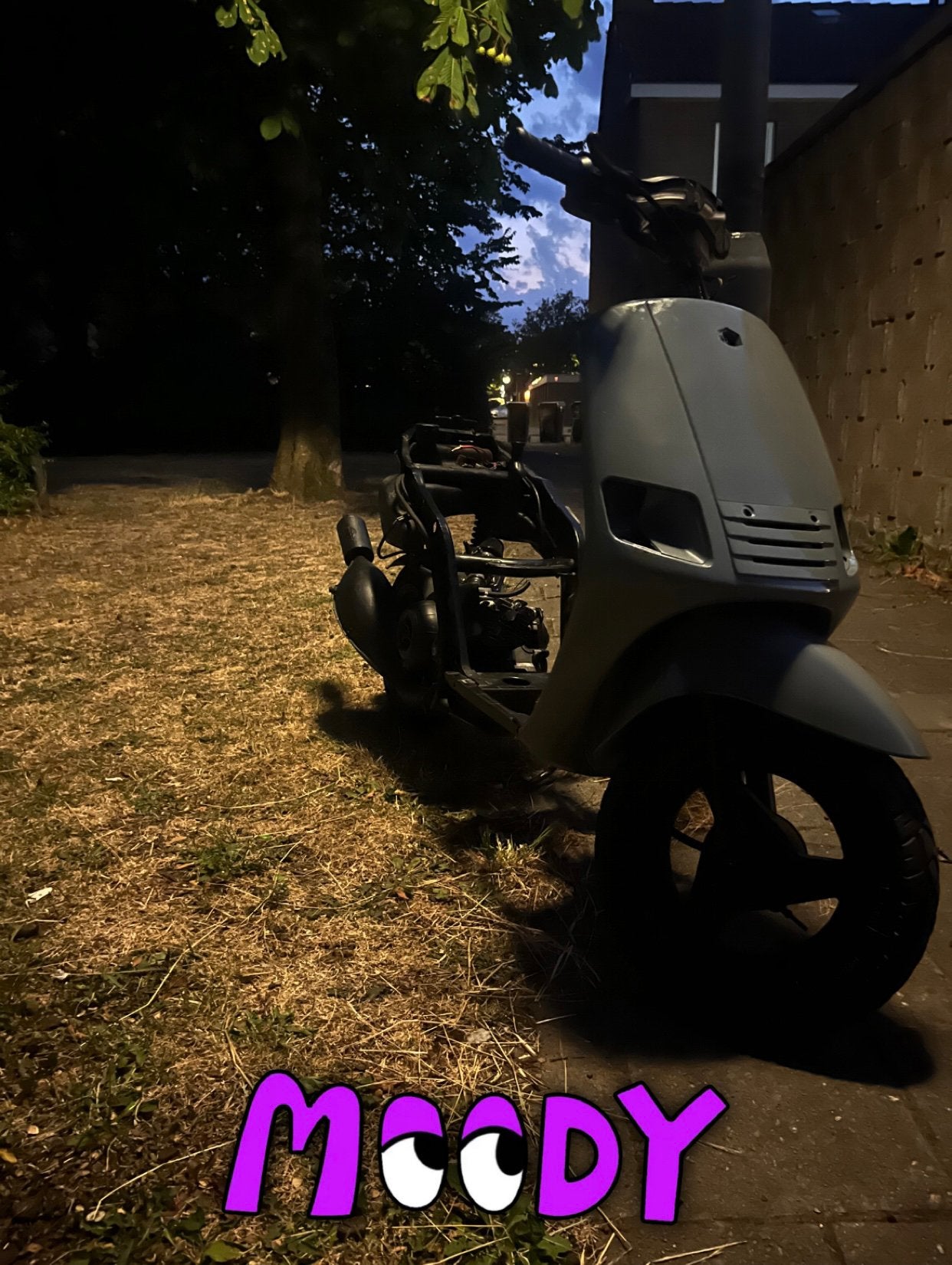 Type 1 70cc kanon, Fietsen en Brommers, Scooters | Piaggio, Ophalen of Verzenden, Zo goed als nieuw, Tweetakt, Zip