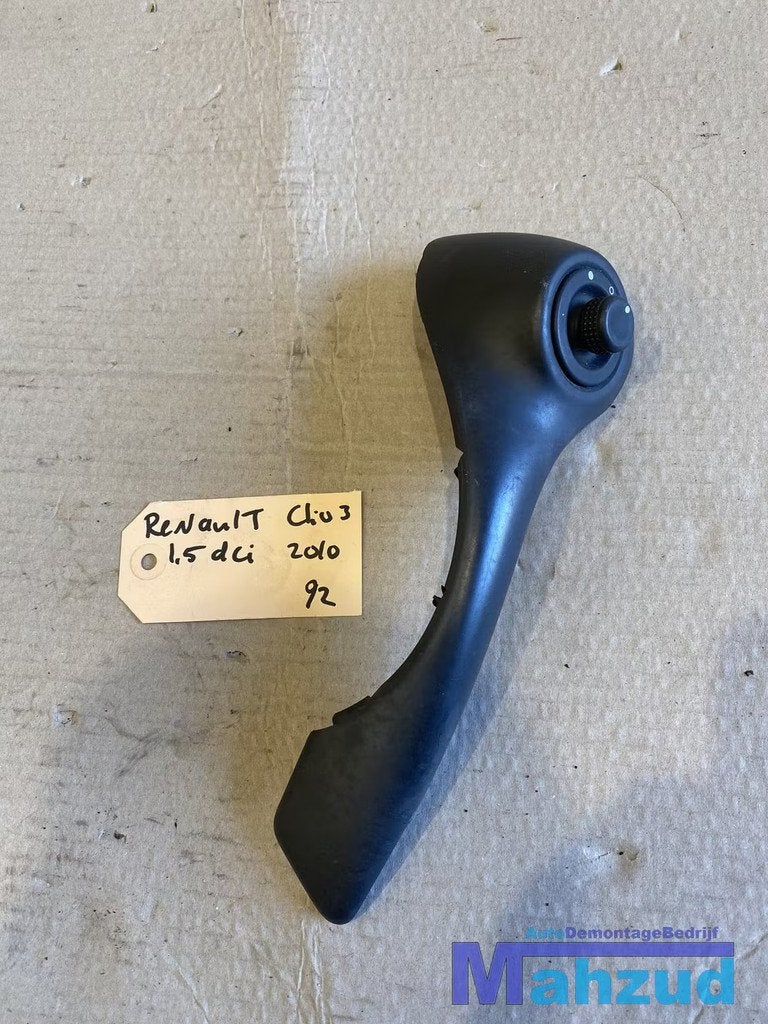 RENAULT CLIO 3 deur hendel rechts spiegel verstelknop, Renault Group, Gebruikt, Contact.group@renault.com, Renault