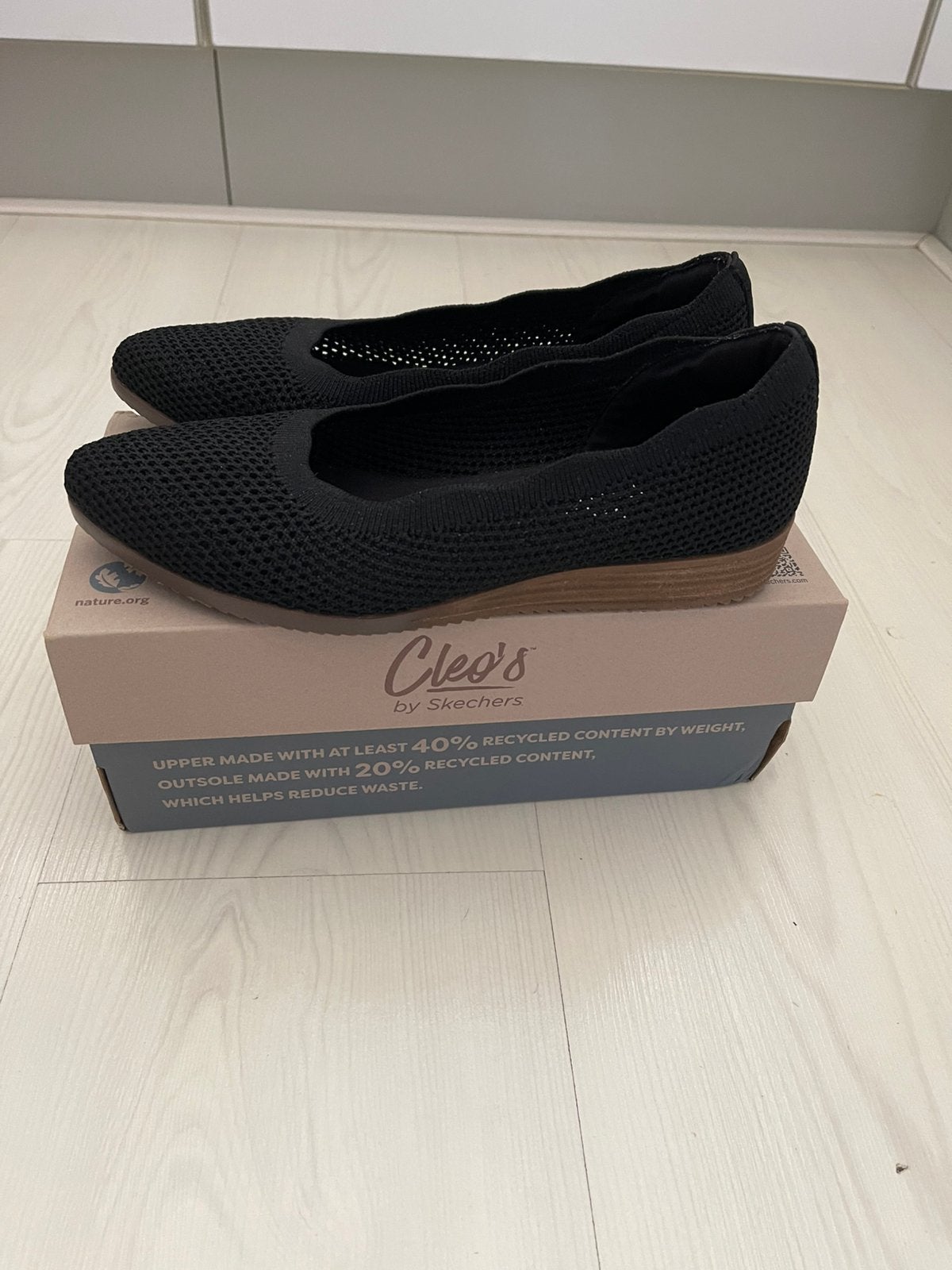 Sketchers Cleo’s Nieuw, Kleding | Dames, Schoenen, Nieuw, Ophalen of Verzenden, Instappers, Zwart