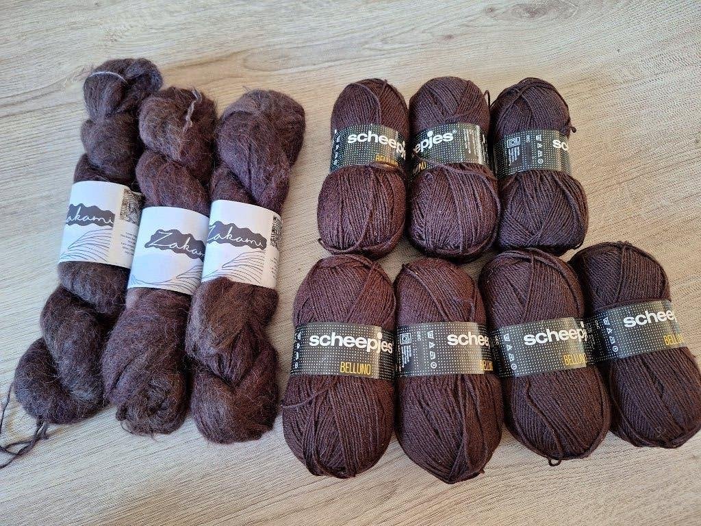 Zakami Suri Alpaca en Scheepjes sokkenwol, Ophalen of Verzenden, Nieuw, Breien of Haken, Wol of Garen