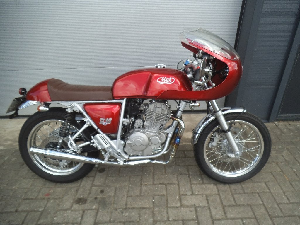 Mash TT40 Cafe Racer - Unieke Retro Stijl, 400 cc, Gebruikt, ABS, Minimaal motorrijbewijs A2