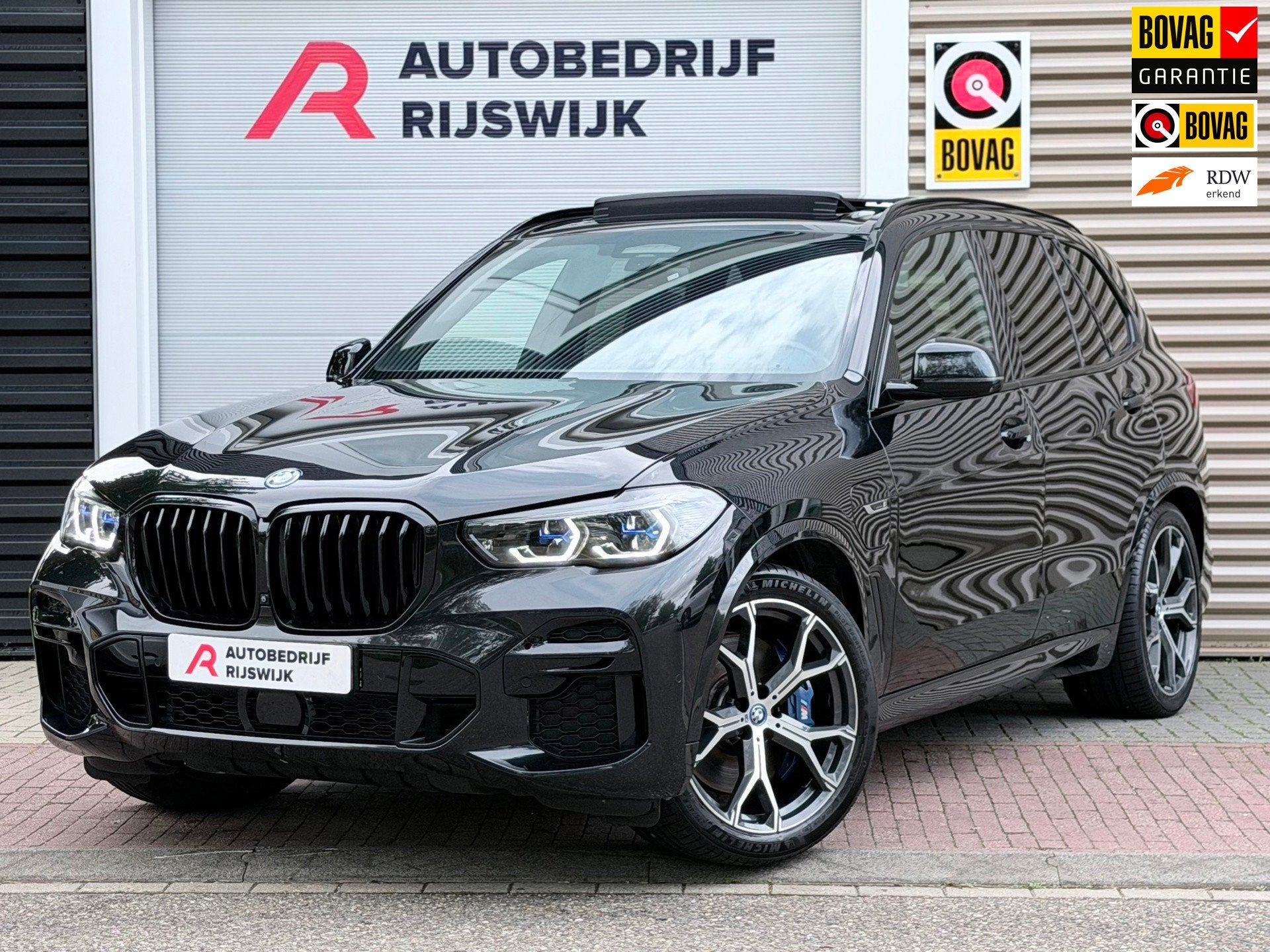BMW X5 XDrive45e High Executive Pano/360/Memory, Auto's, Dealer onderhouden, Gebruikt, Zwart, Vierwielaandrijving