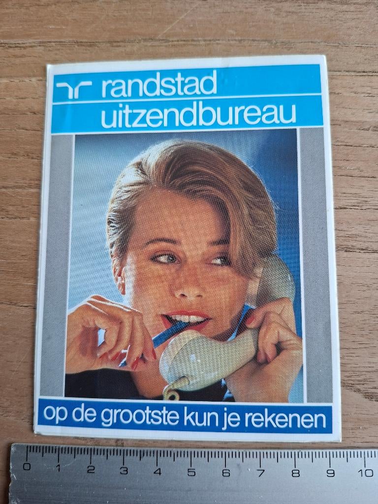 Sticker Randstad, Verzamelen, Ophalen of Verzenden, Zo goed als nieuw, Merk