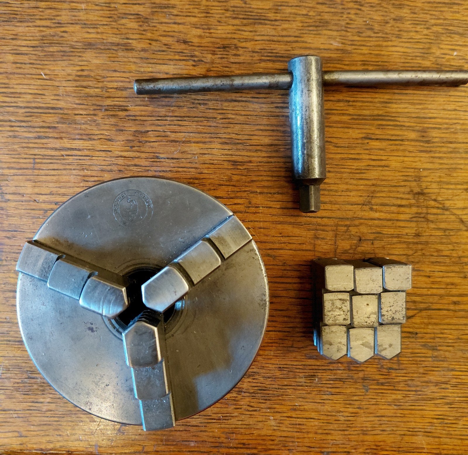 Klopfer 3-klauw 110mm, Doe-het-zelf en Verbouw, Ophalen of Verzenden, Gebruikt, Onderdeel