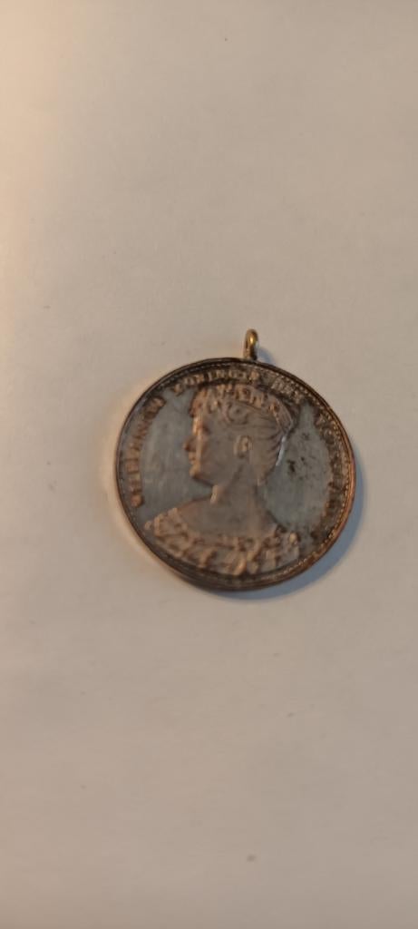 Antieke Medaille/Penning Koningin Wilhelmina, Postzegels en Munten, Penningen en Medailles, Ophalen of Verzenden
