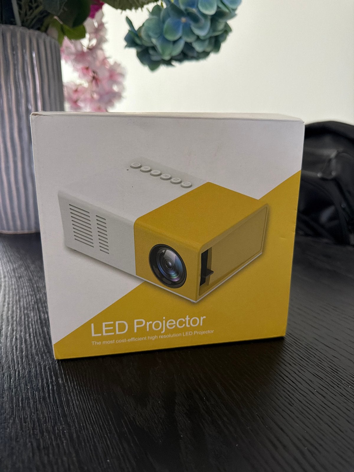 Mini LED Beamer Projector - Compact en Draagbaar, Ophalen of Verzenden, Gebruikt, LED, Full HD (1080)