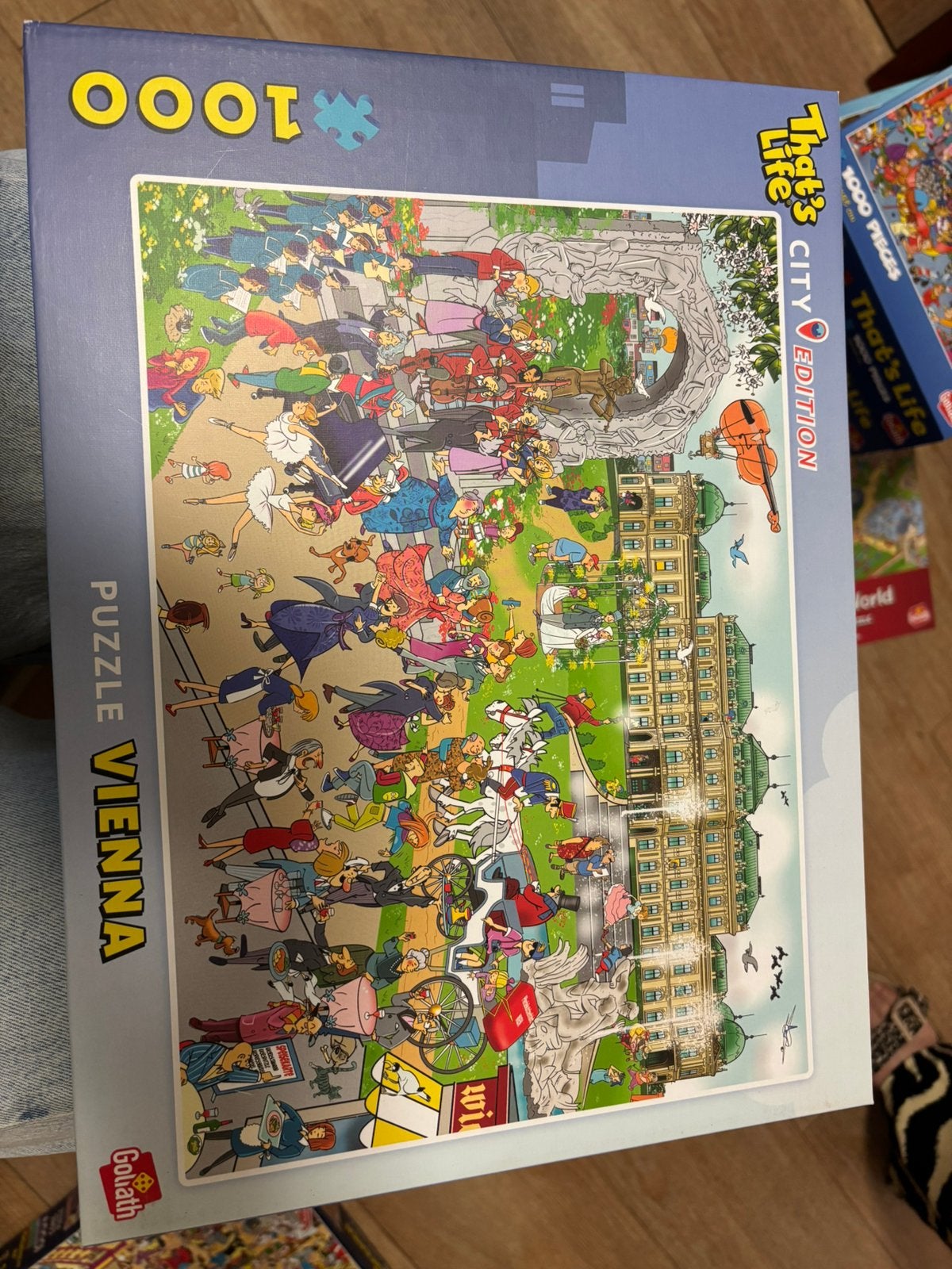 Goliath That's Life City Edition Wenen Legpuzzel 1000 stukje, Ophalen, 500 t/m 1500 stukjes, Zo goed als nieuw, Legpuzzel
