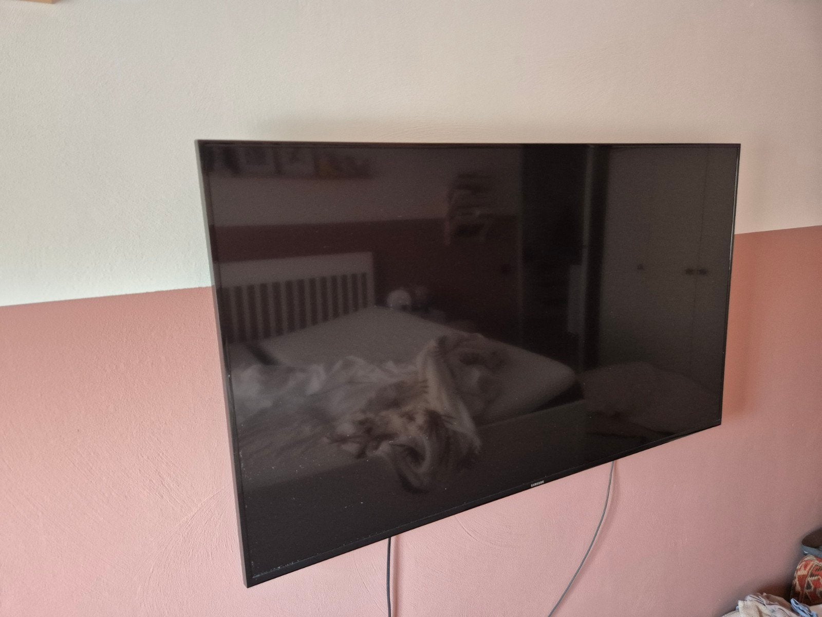Samsung 48 inch TV met muurbeugel en afstandsbediening, Ophalen, Gebruikt, 100 cm of meer, Samsung