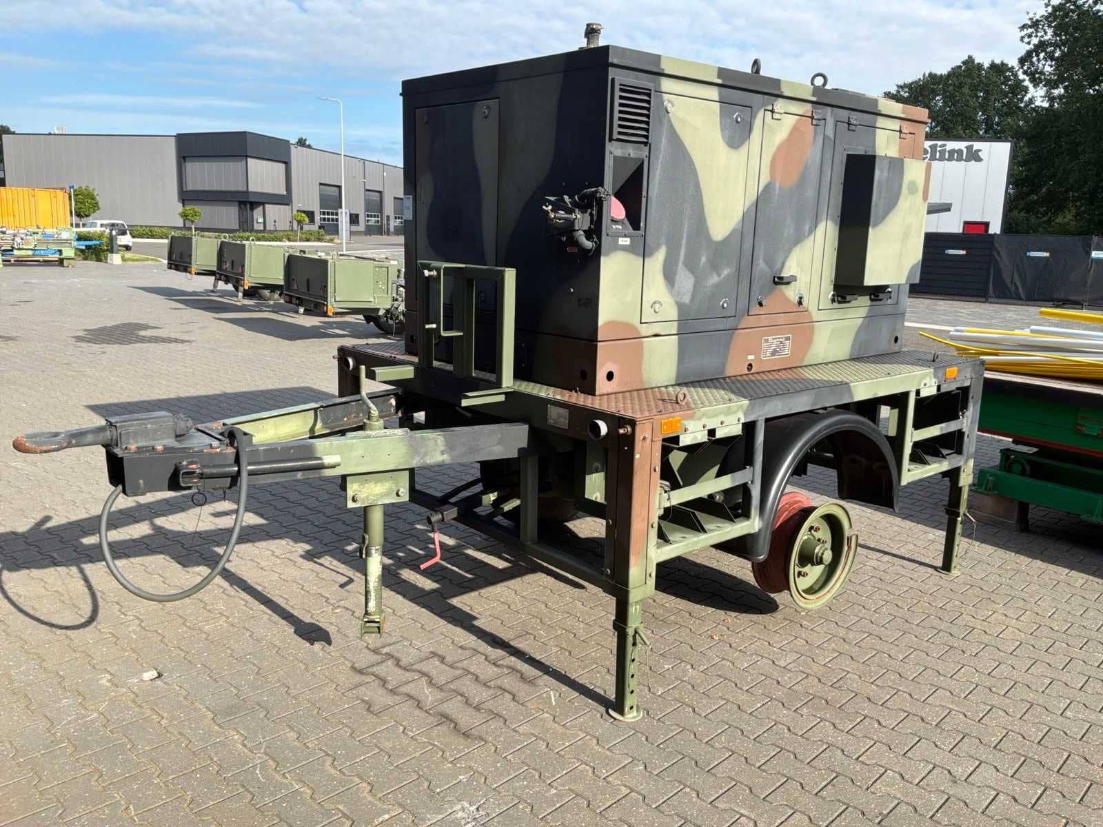 1989 Saris Aanhangwagen met generator, Gebruikt