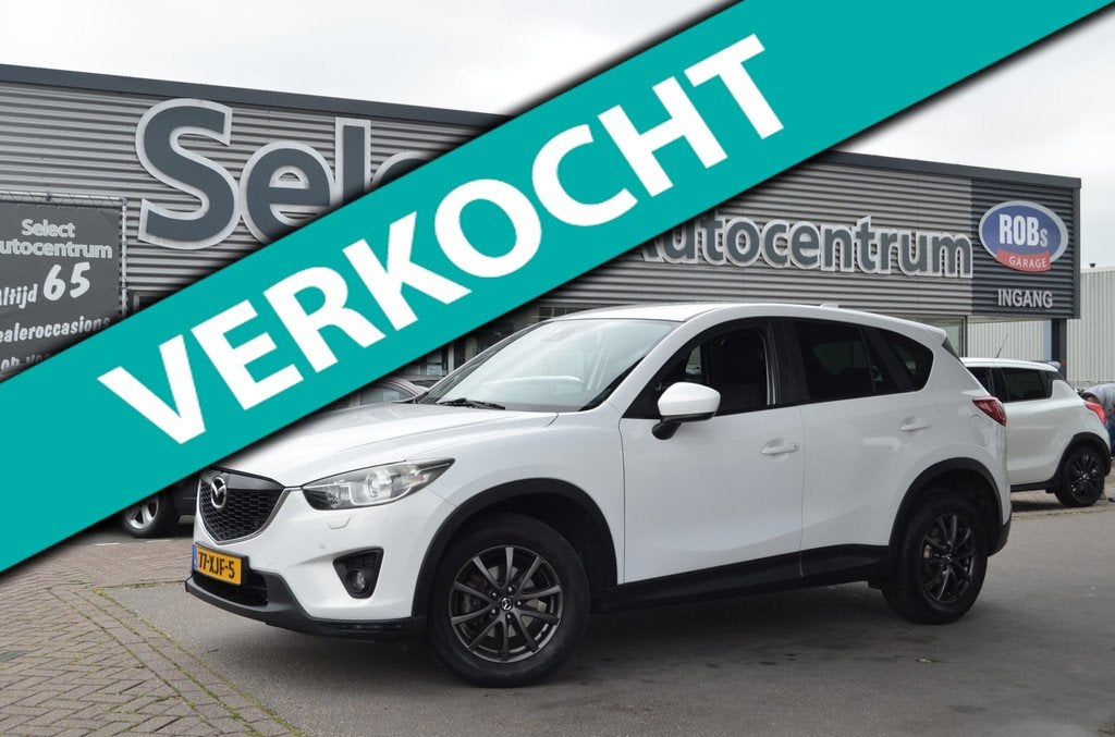 Mazda CX-5 2.0 TS+ Lease Pack 2WD|XENON|NAVI|STOELVERW.|SENS, Auto's, Mazda, Voorwielaandrijving, 4 cilinders, Wit, Origineel Nederlands