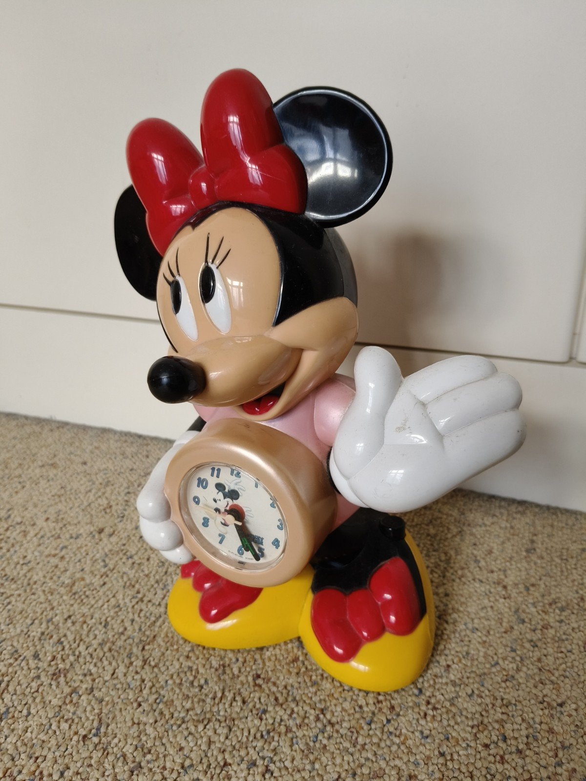 Minnie Mouse Wekker - Disney Collectible, Ophalen of Verzenden, Mickey Mouse, Gebruikt, Overige typen