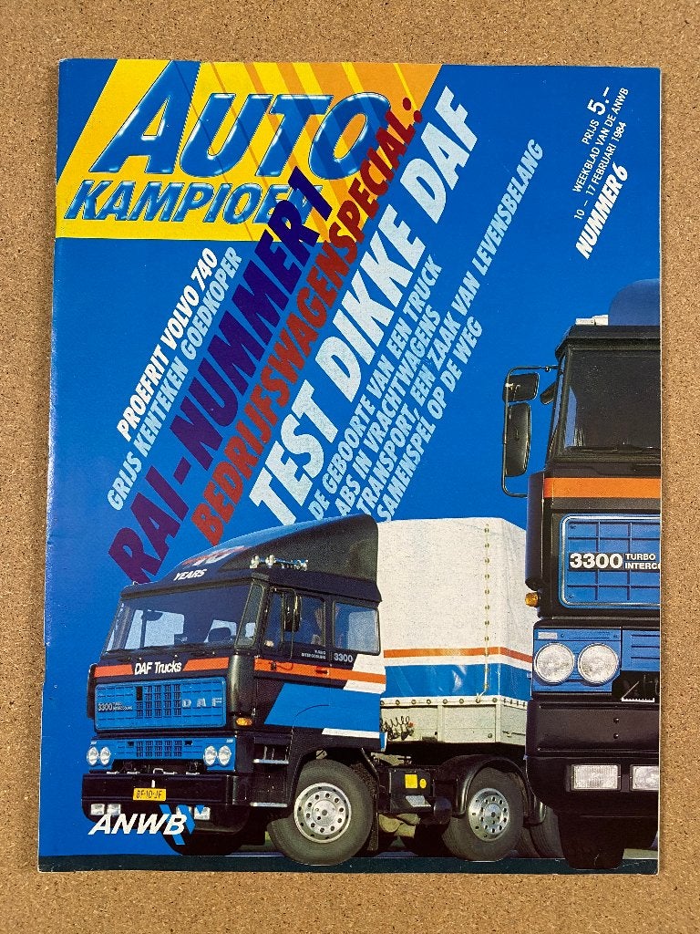 Autokampioen 6 1984, Verzenden, Gelezen, Algemeen