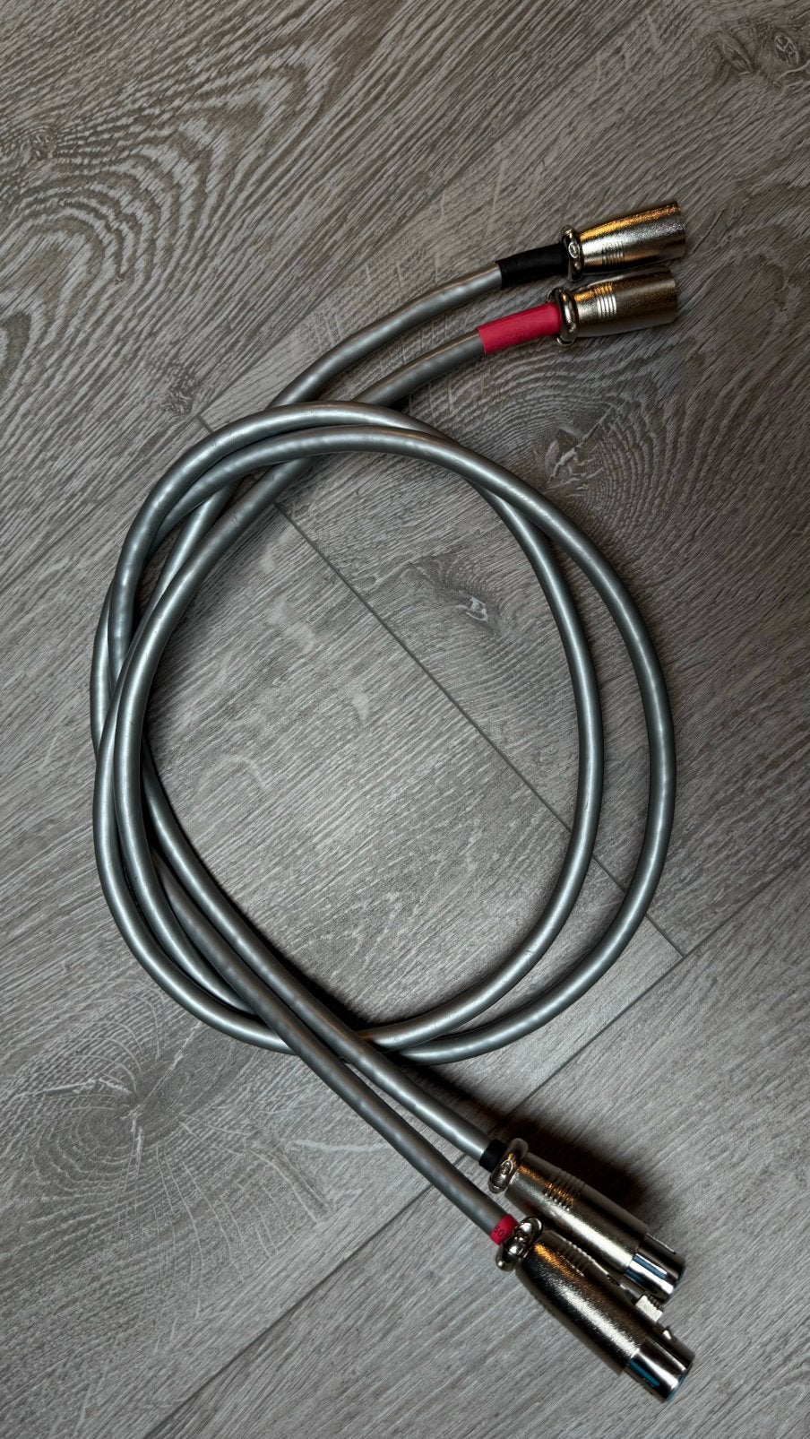 Burmeister Silver XLR - 100cm, Ophalen of Verzenden, Zo goed als nieuw, Minder dan 2 meter, Interlink-kabel