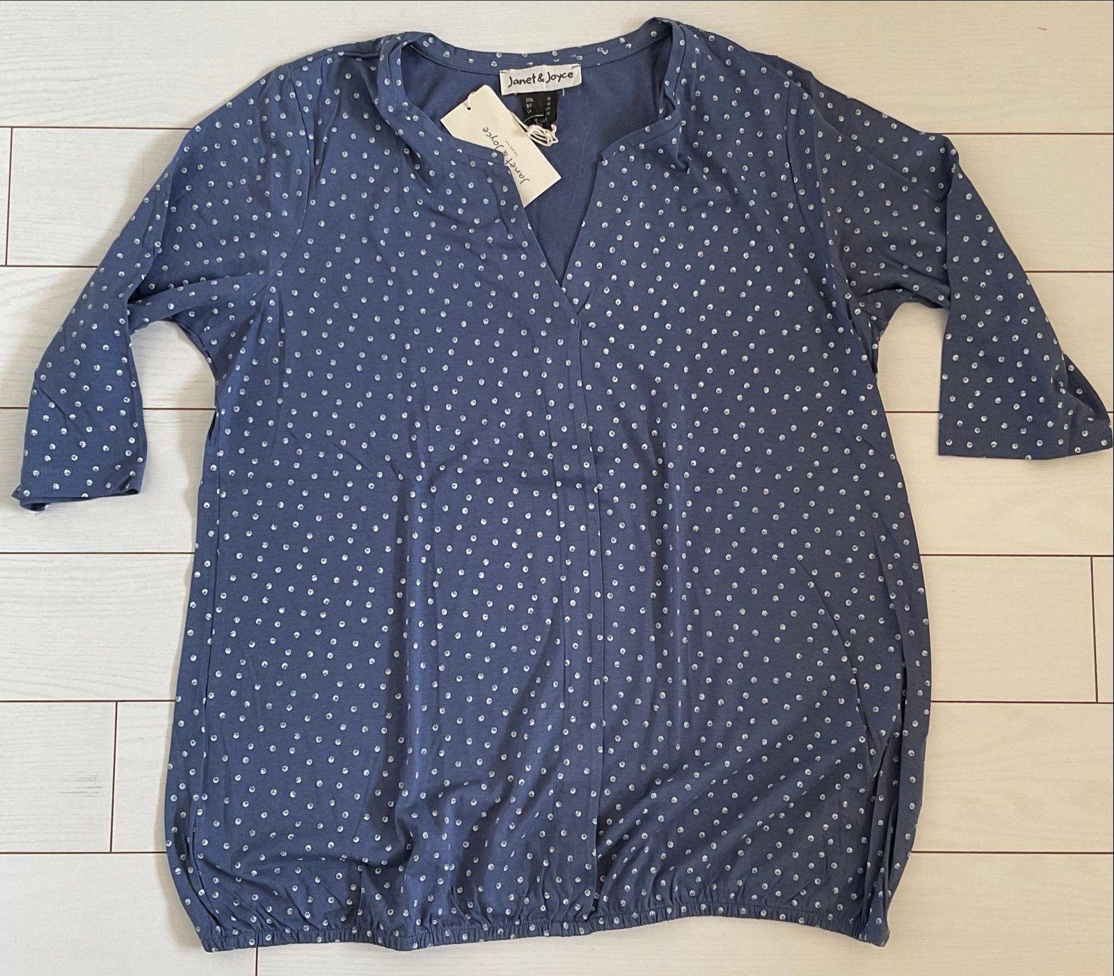Nieuw Janet & Joyce shirt maat 46, Blauw, Maat 46/48 (XL) of groter, Nieuw, Ophalen of Verzenden