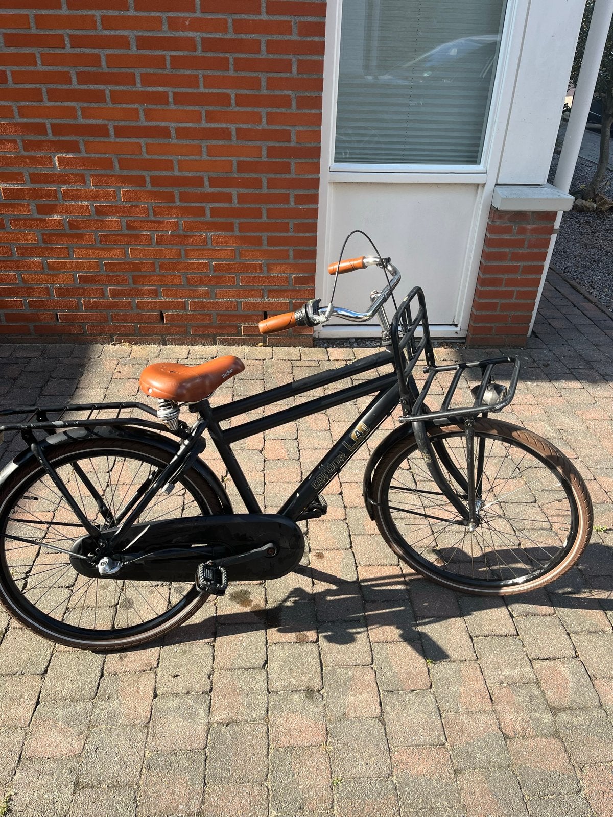Cortina kinderfiets ( 28 inch ) - beschadigd, functioneel, Fietsen en Brommers, Ophalen, Gebruikt, Terugtraprem, 20 inch of meer