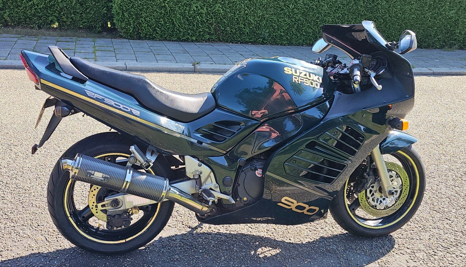 Nette & Krachtige Suzuki RF 900 R (1996) – Groen – 135 pk, Motoren, Motoren | Suzuki, 4 cilinders, Motorrijbewijs A, Gebruikt