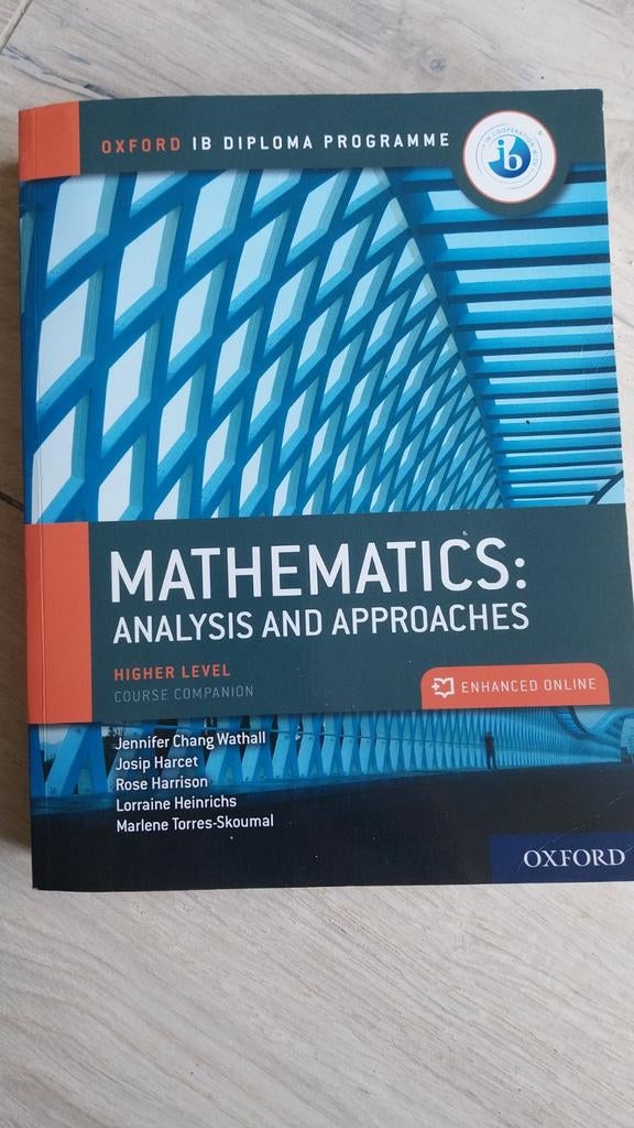 Wiskunde: Analyse & Benaderingen - Hoger Niveau IB Diploma, Jennifer Chang Wathall, Josip Harcet, Rose Harrison e.a., Nieuw, Ophalen of Verzenden