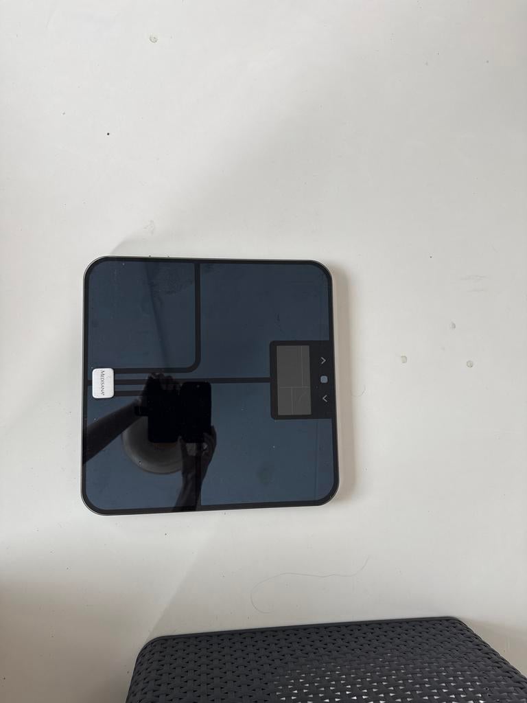 Medisana Personenweegschaal - Bluetooth - Zwart, 1 tot 500 gram, 100 kg of meer, Ophalen of Verzenden, Personenweegschaal