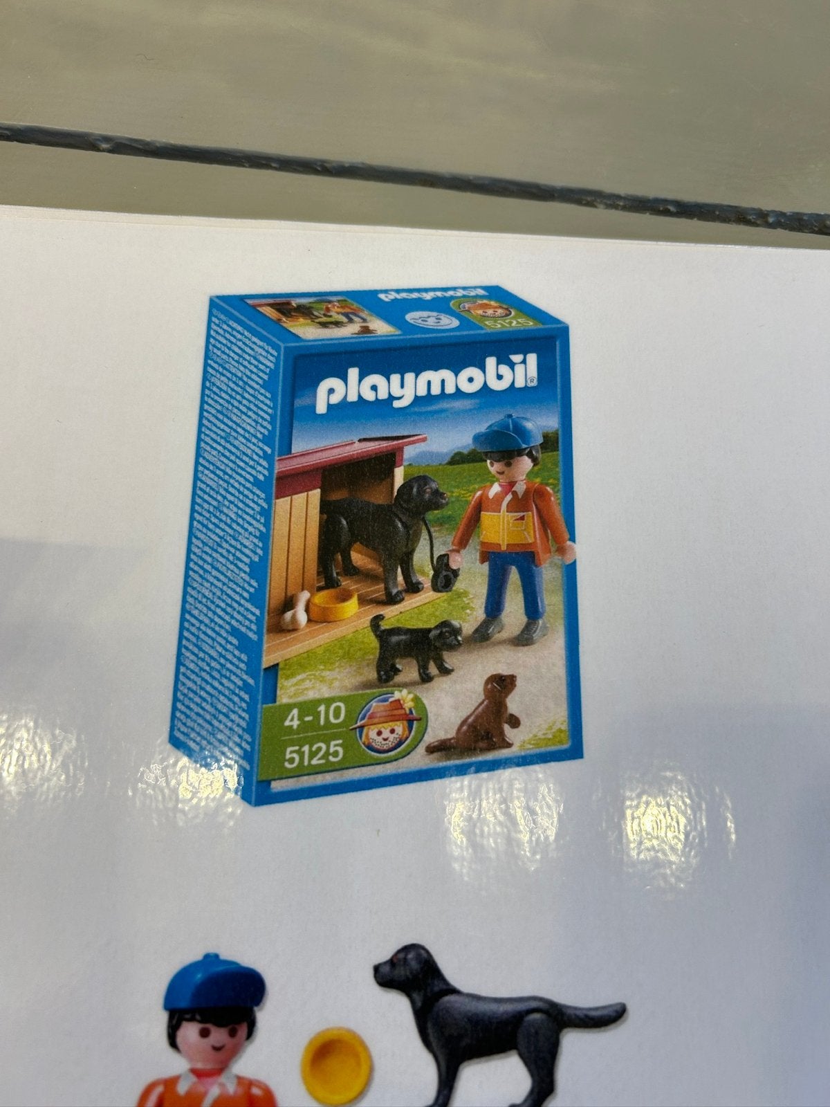 Playmobil 5125 compleet hond en puppies, Ophalen of Verzenden, Zo goed als nieuw