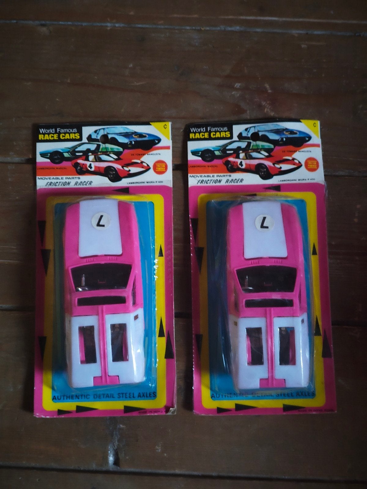 De Tomaso Mangusta, vintage plastic auto uit Hong Kong, Ophalen of Verzenden