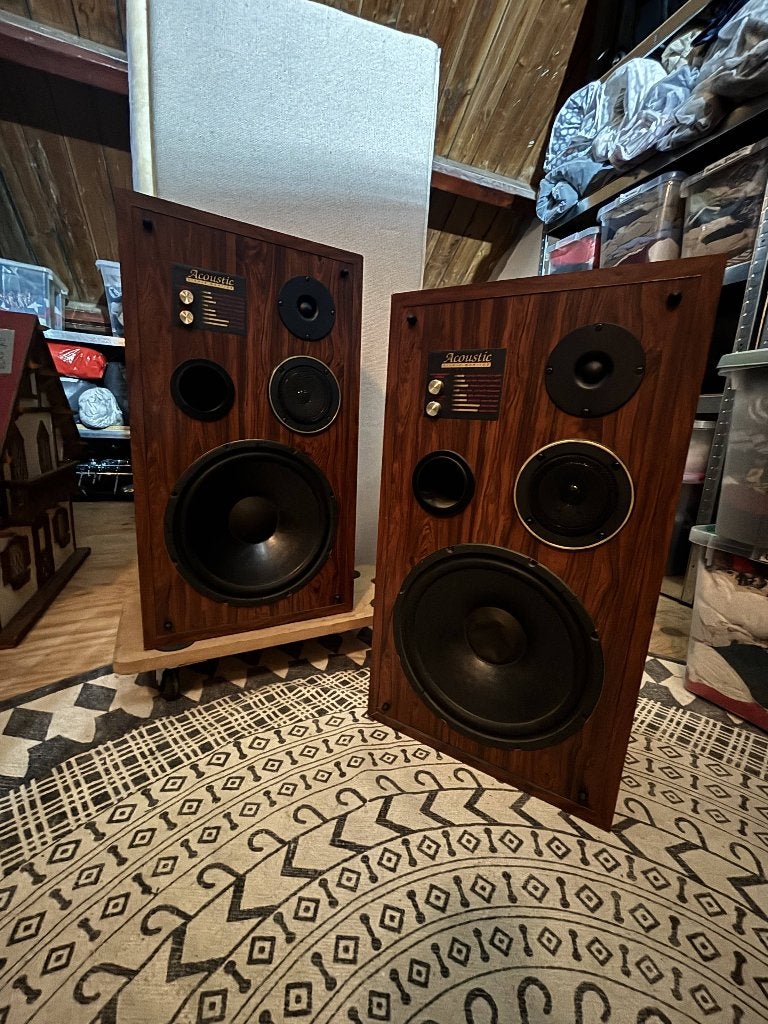 Passieve speakers Acoustic - Studio Monitor series 3311, Gebruikt, Inclusief kabels, 120 tot 150 watt, Speakerset
