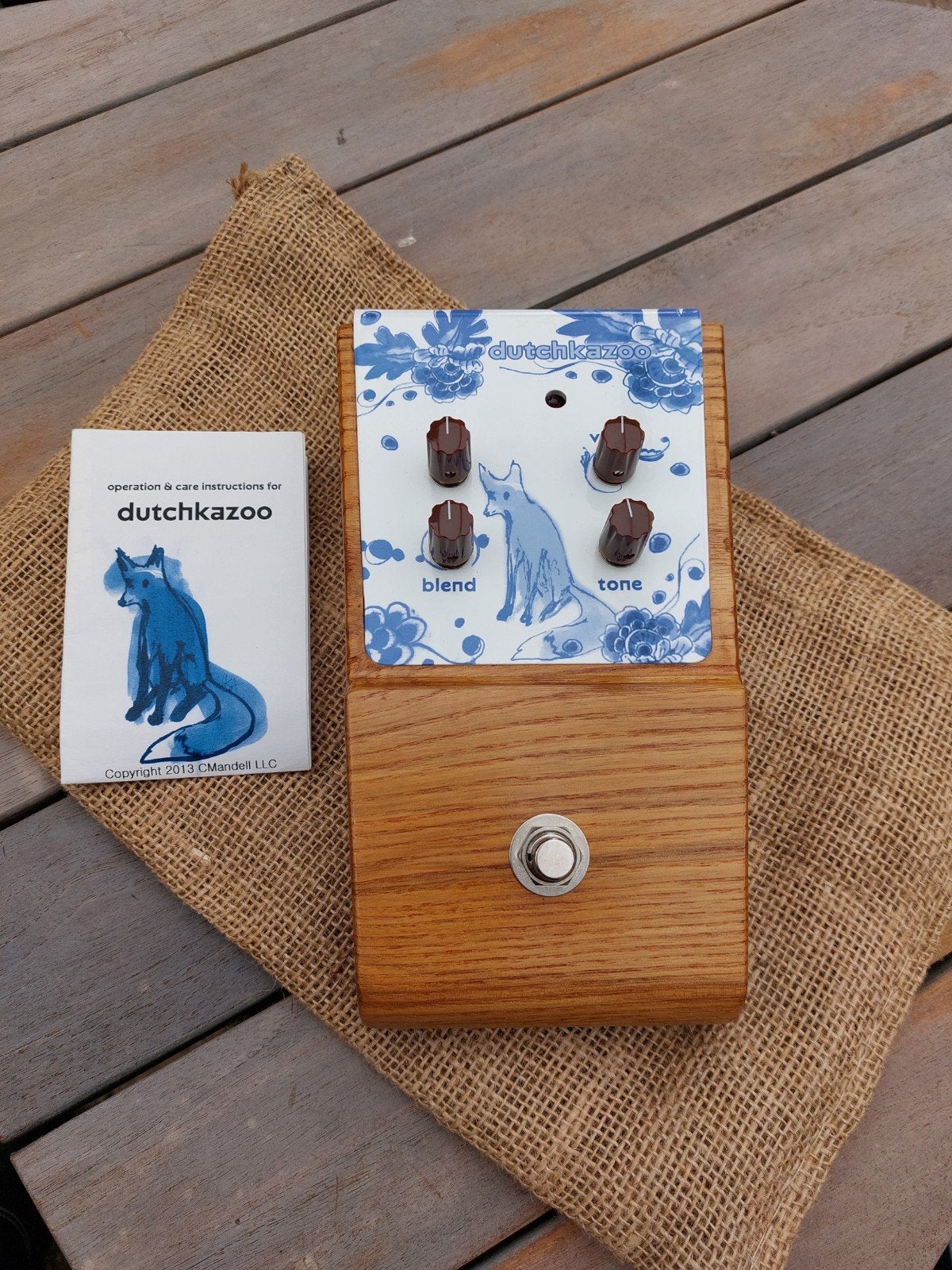 Dutch kazoo Fuzz / distortion, Ophalen of Verzenden, Zo goed als nieuw, Distortion, Overdrive of Fuzz