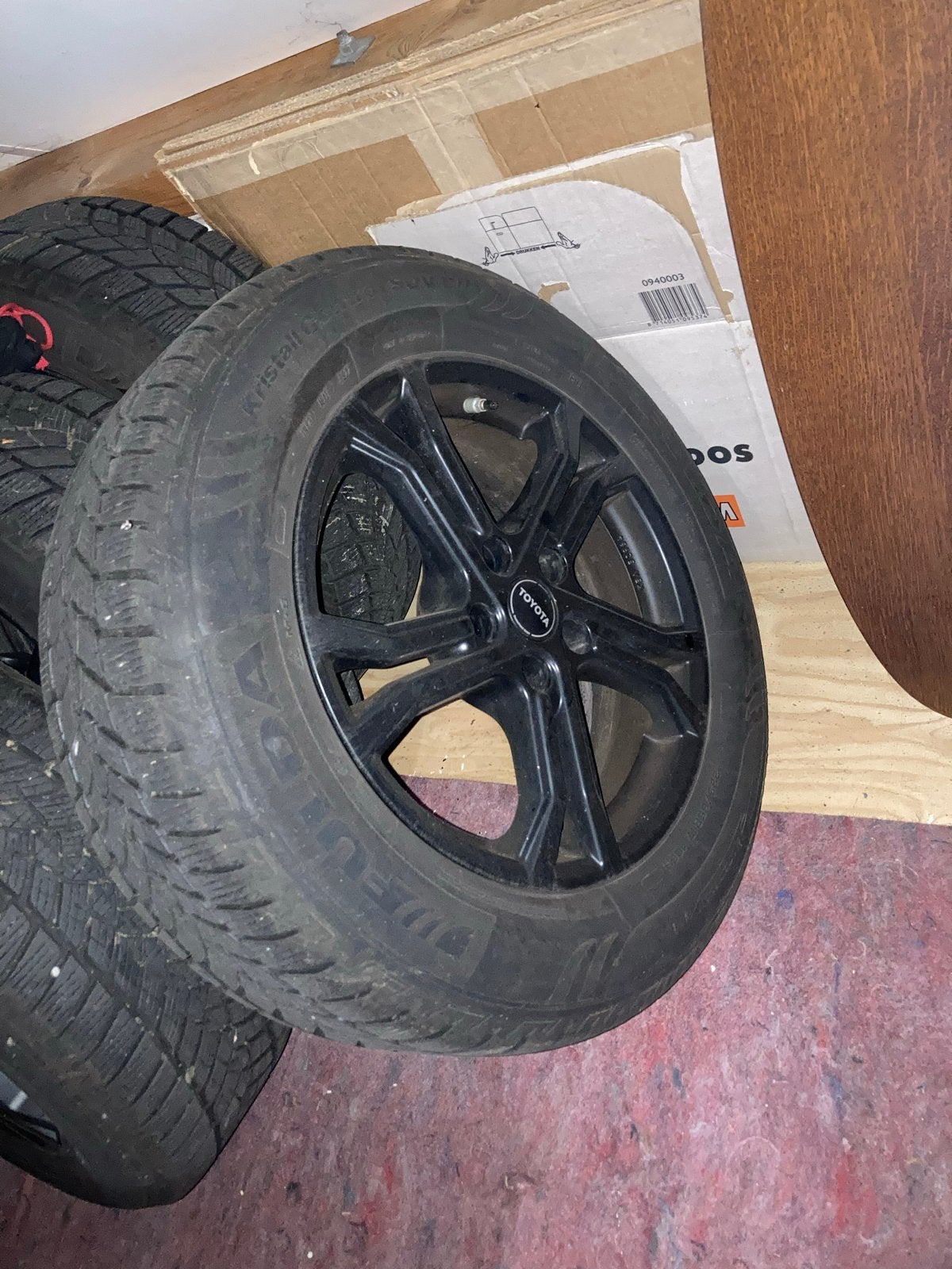 Fulda Kristall Control SUV winterset voor Toyota rav 4, Auto-onderdelen, Gebruikt, Verzenden, Banden en Velgen, 17 inch