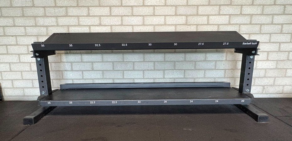 Opbergrek voor Dumbbells & Kettlebells | Rogue, Sport en Fitness, Ophalen, Gebruikt, Overige typen