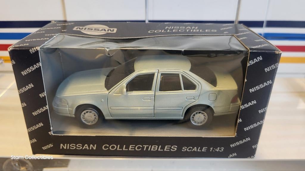 AHC Models / Pilen Nisaan Maxima Green Metallic, Hobby en Vrije tijd, Modelauto's | 1:43, Overige merken, Auto, Ophalen of Verzenden