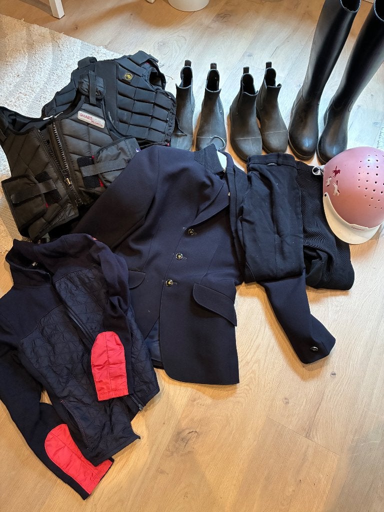 Paardrijden spullen meisje 7-10 jaar, Dieren en Toebehoren, Ophalen, Gebruikt, Kinderen, Dressuur