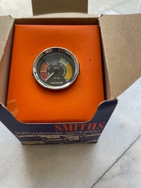 Originele Smiths Vacuum Meter – Prestatiemeter KP 4506/00, Ophalen of Verzenden, Nieuw