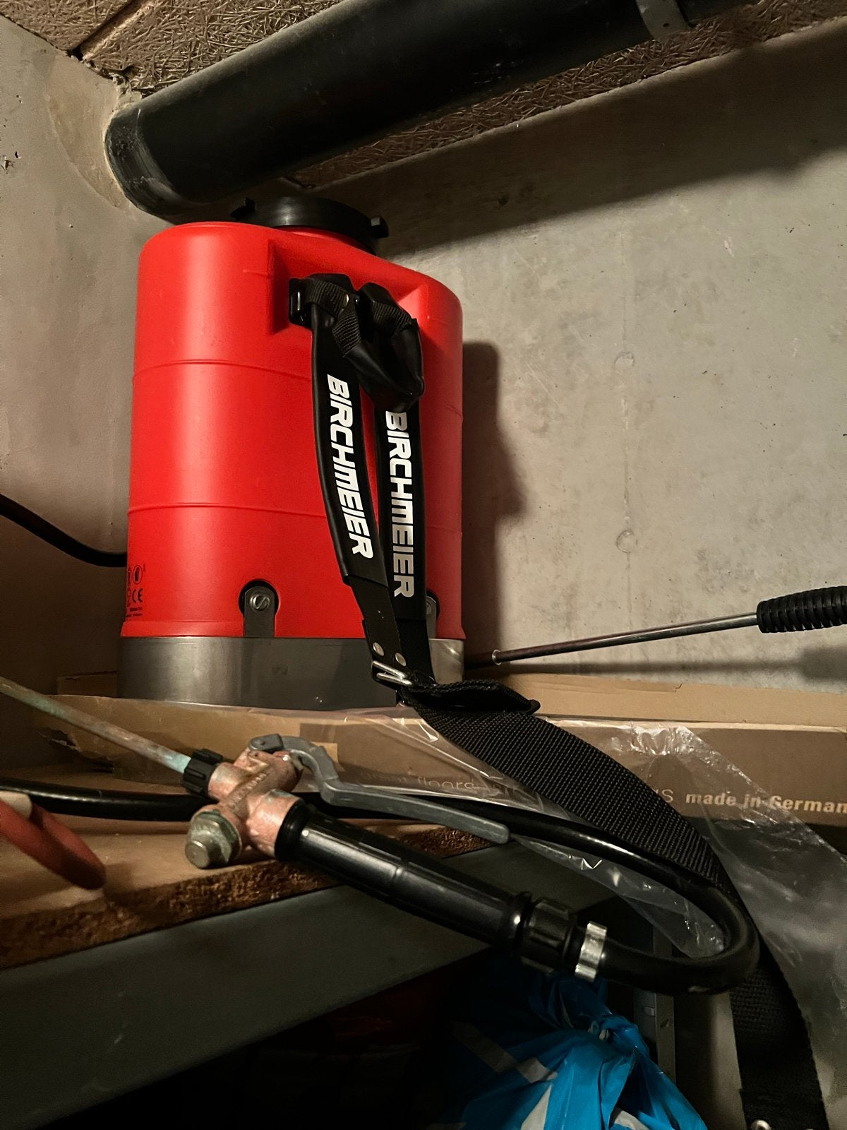 Birchmeier Rugspuit - Handige spuit voor tuin en erf, Ophalen, Gebruikt, Handsproeier