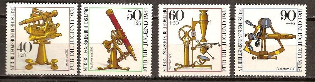 Berlin 641-644 postfris, Postzegels en Munten, Ophalen of Verzenden, BRD, Postfris