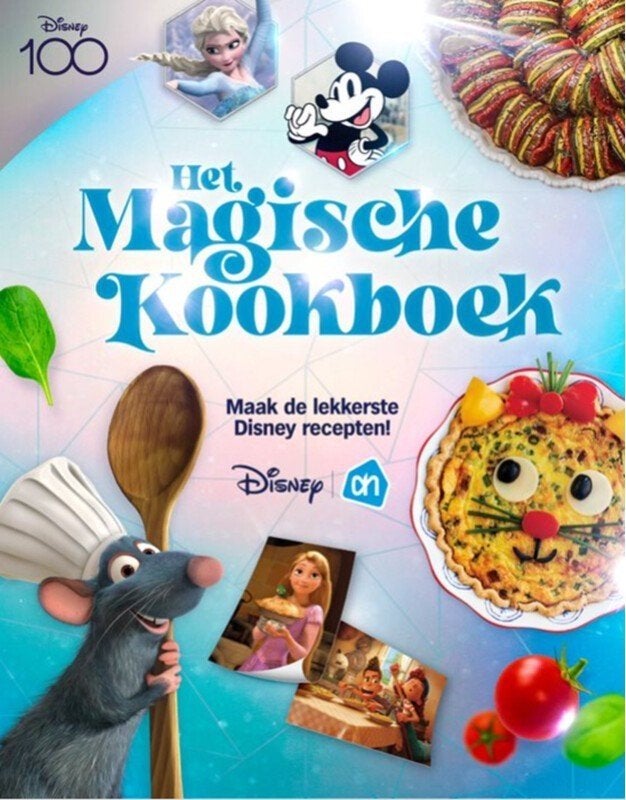 Disney stickers voor Het Magische Kookboek, Albert Heijn, Verzenden