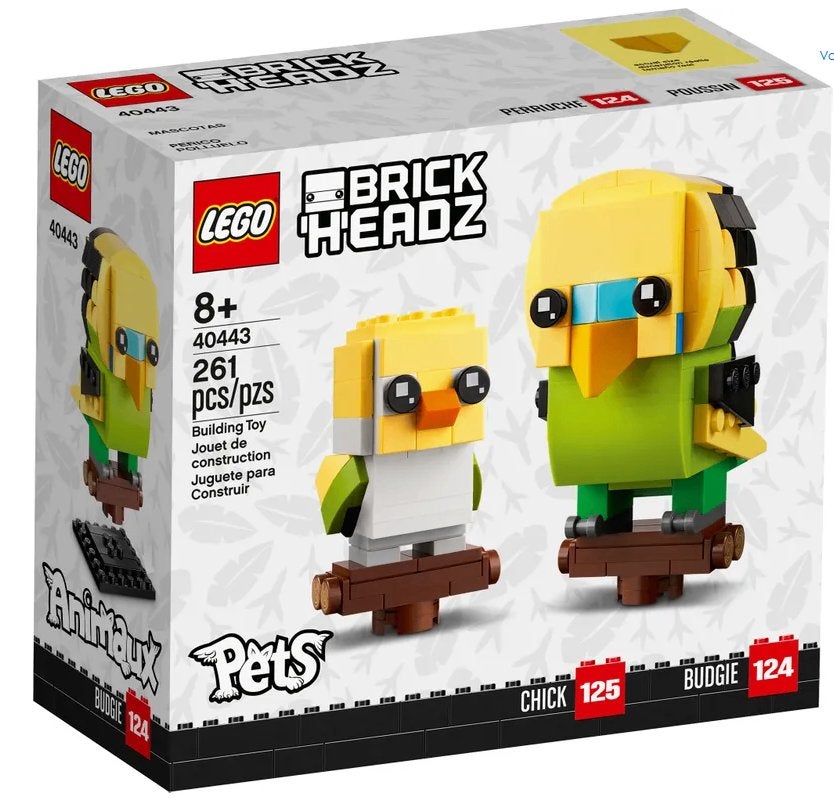 Lego Brickheadz Parkiet (40443) NIEUW, BrickHeadz, Nieuw, Ophalen of Verzenden, Complete set