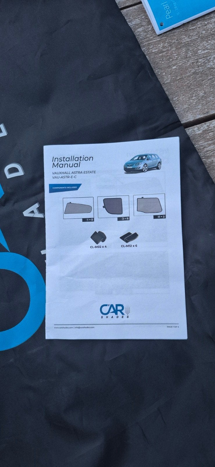 Foto 4 van Car Shades zonnescherm set Opel Astra J Sports Tourer