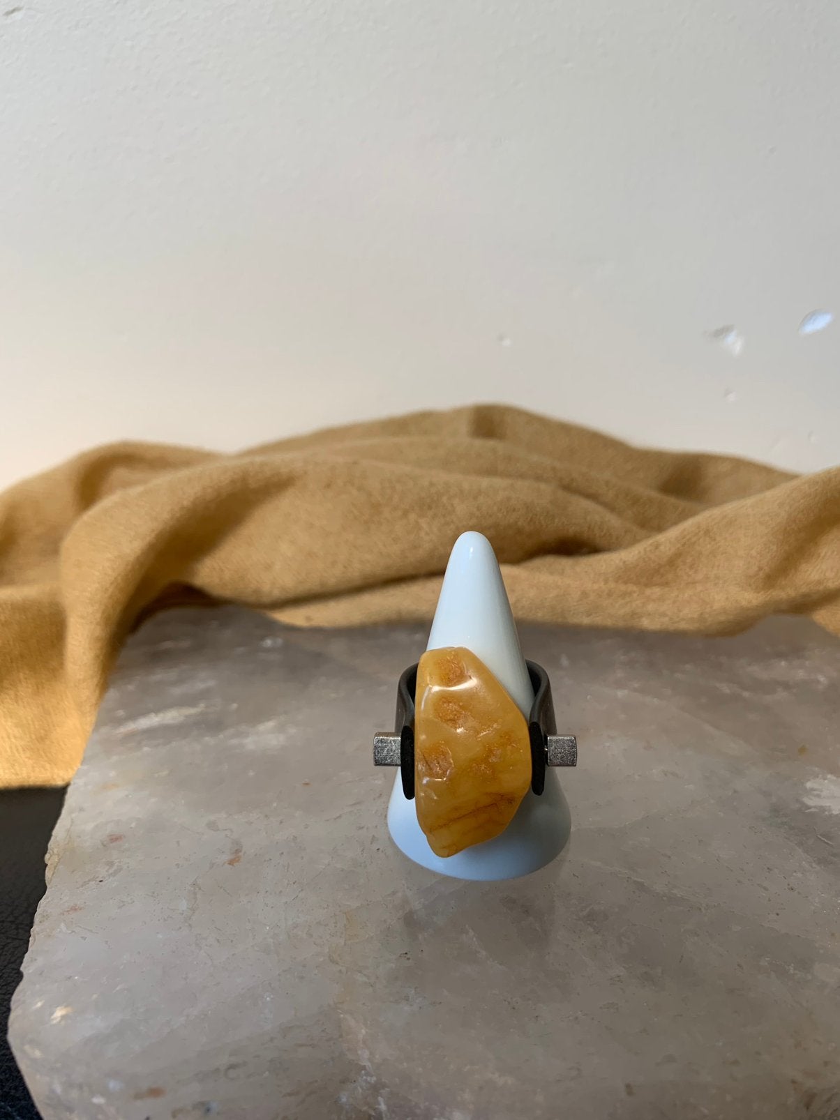 Barnsteen amber beschermt geluk vrede vertrouwen power SALE, Sieraden, Tassen en Uiterlijk, Ringen, Nieuw, Oranje, Ophalen of Verzenden